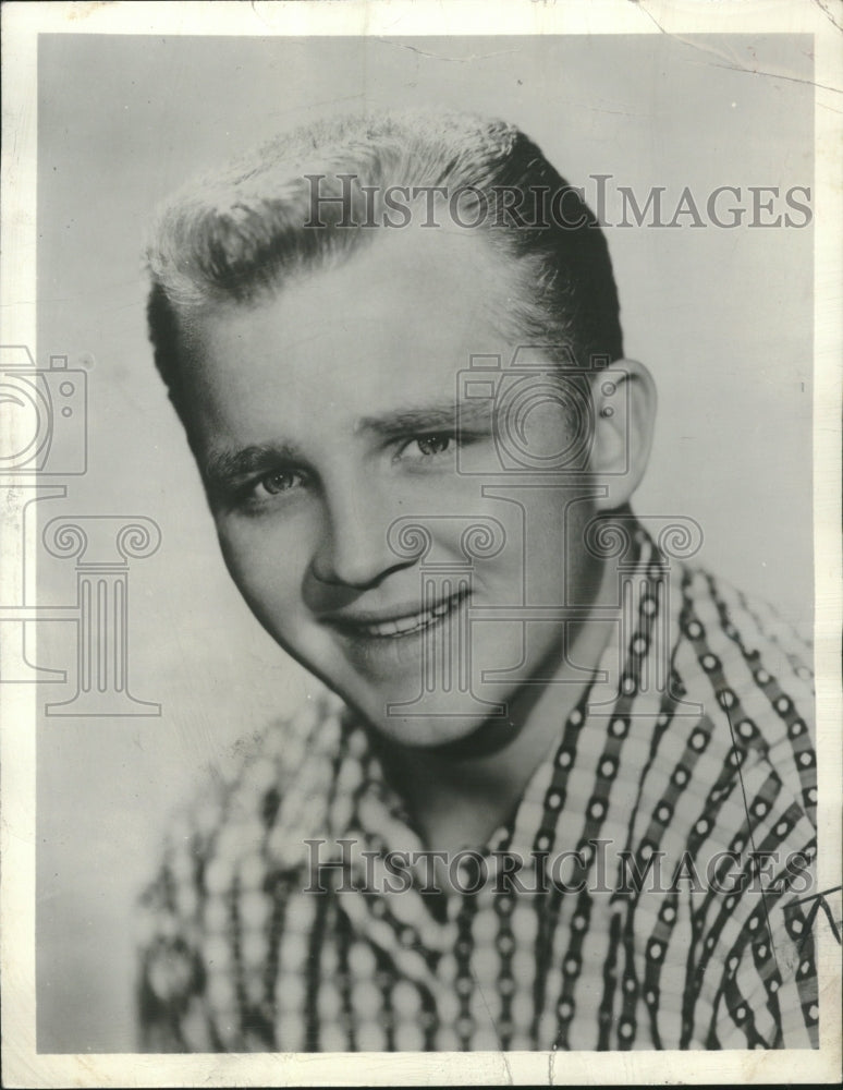 1958 Gary Evan Crosby American singer actor  - Historic Images