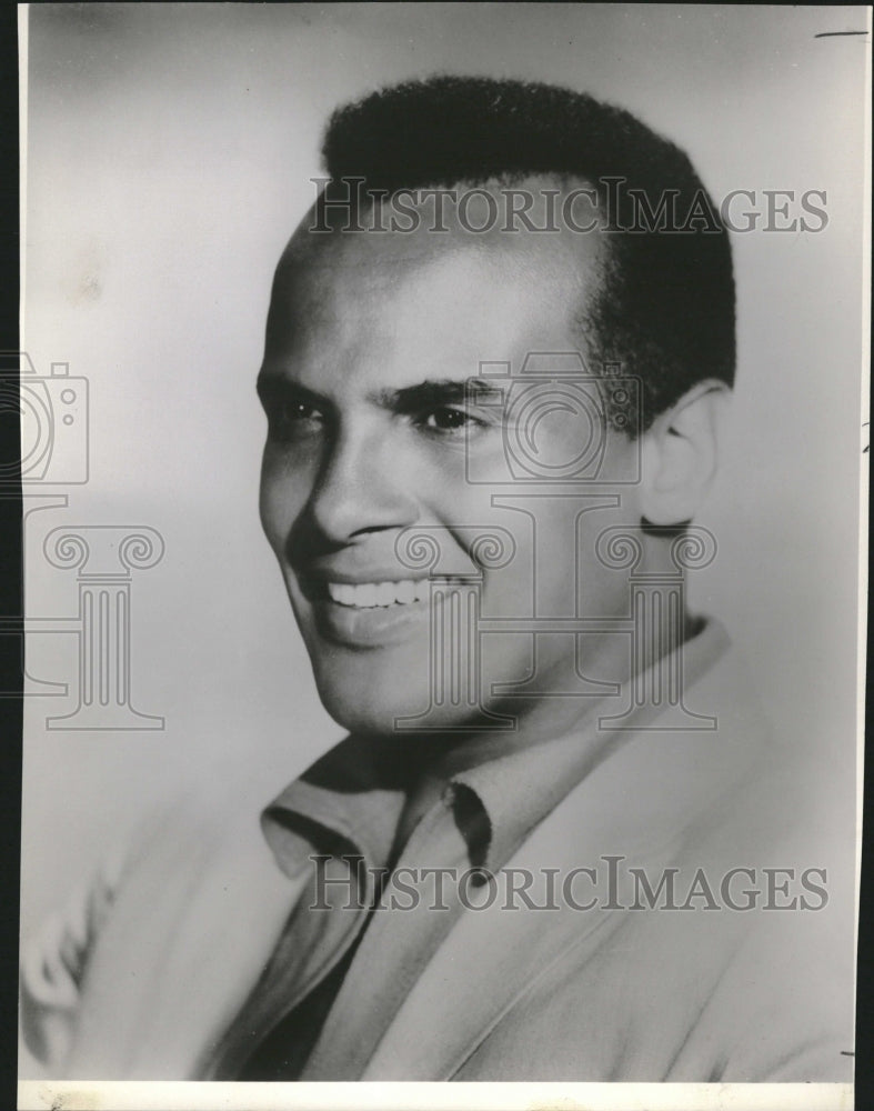 1962 Harold George Harry Belafonte Singer - Historic Images