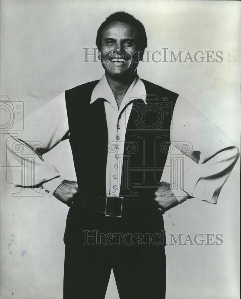 1979, Harry Belafonte Singer Songwriter - RRV14917 - Historic Images