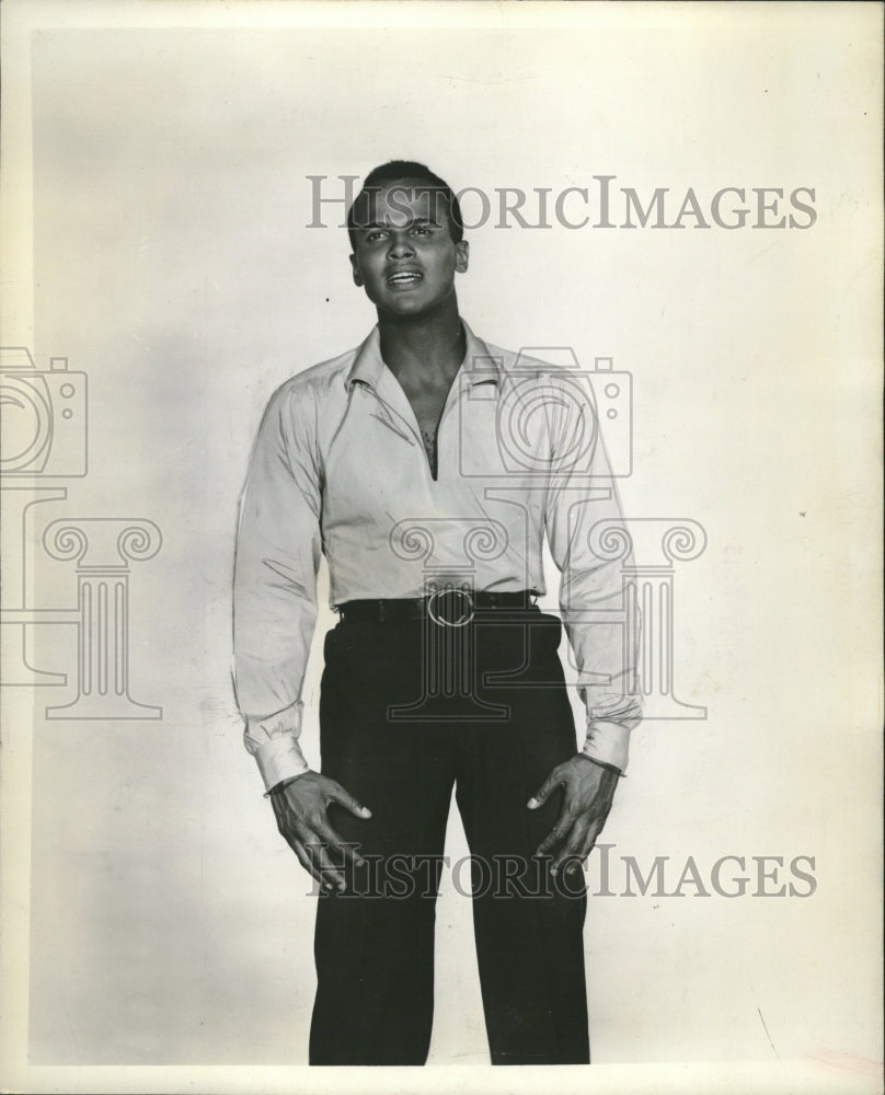 1960 Actor-Singer Harry Belafonte - Historic Images