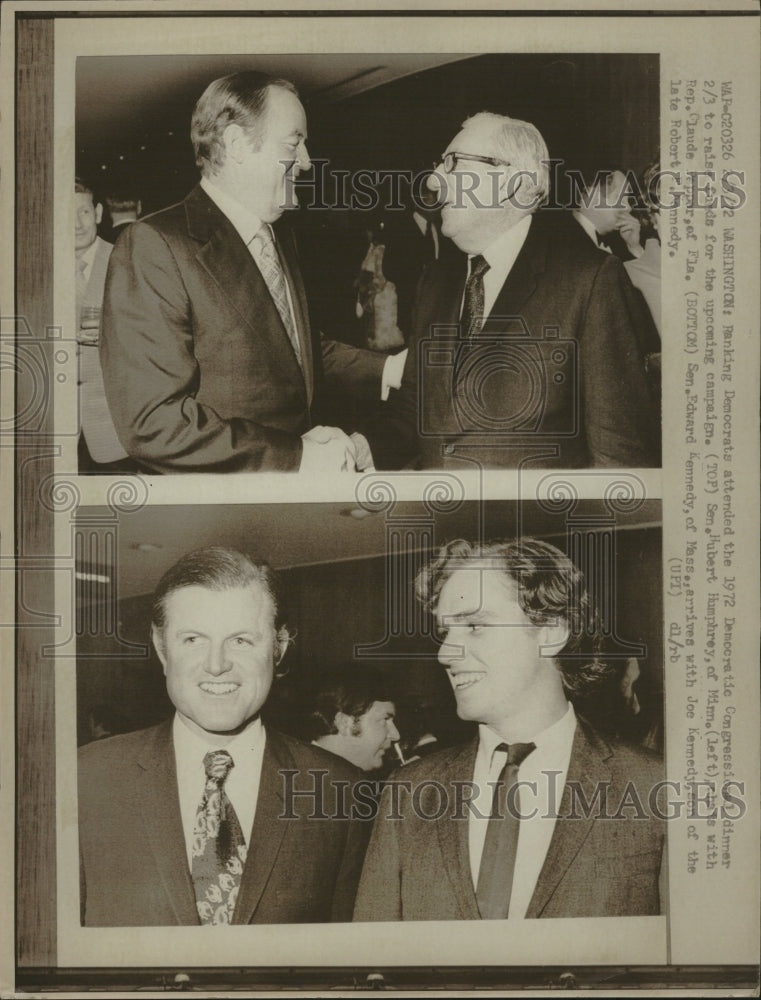 1972 Press Photo Joseph Patrick Kennedy III Democratic - Historic Images