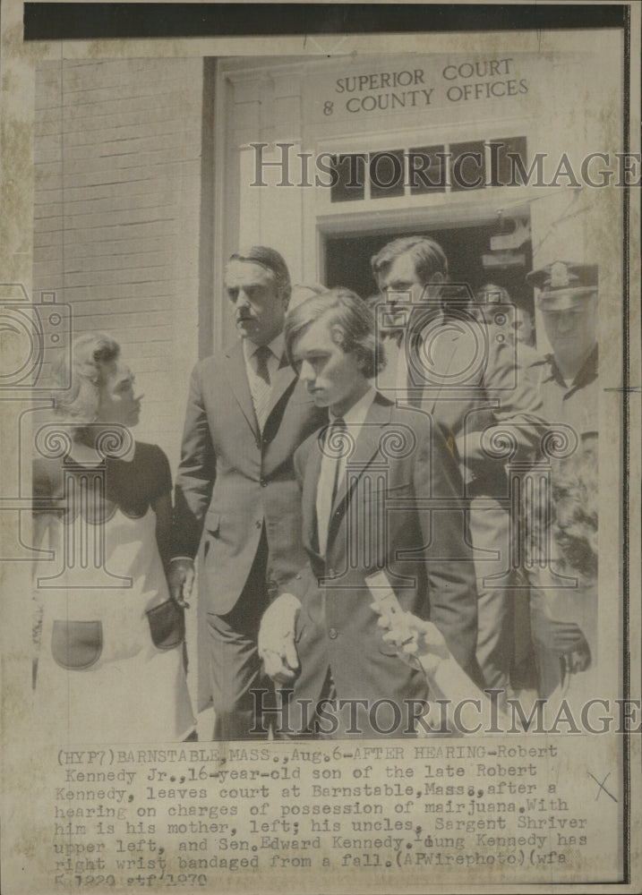 1970 Robert Kennedy Late Robert Court Mass - Historic Images