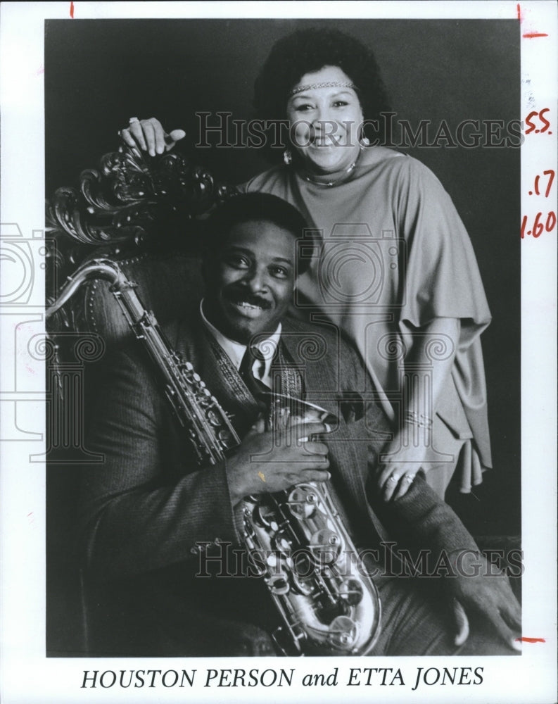 1988 Press Photo Hosuton Person Etta Jones - RRV15599 - Historic Images