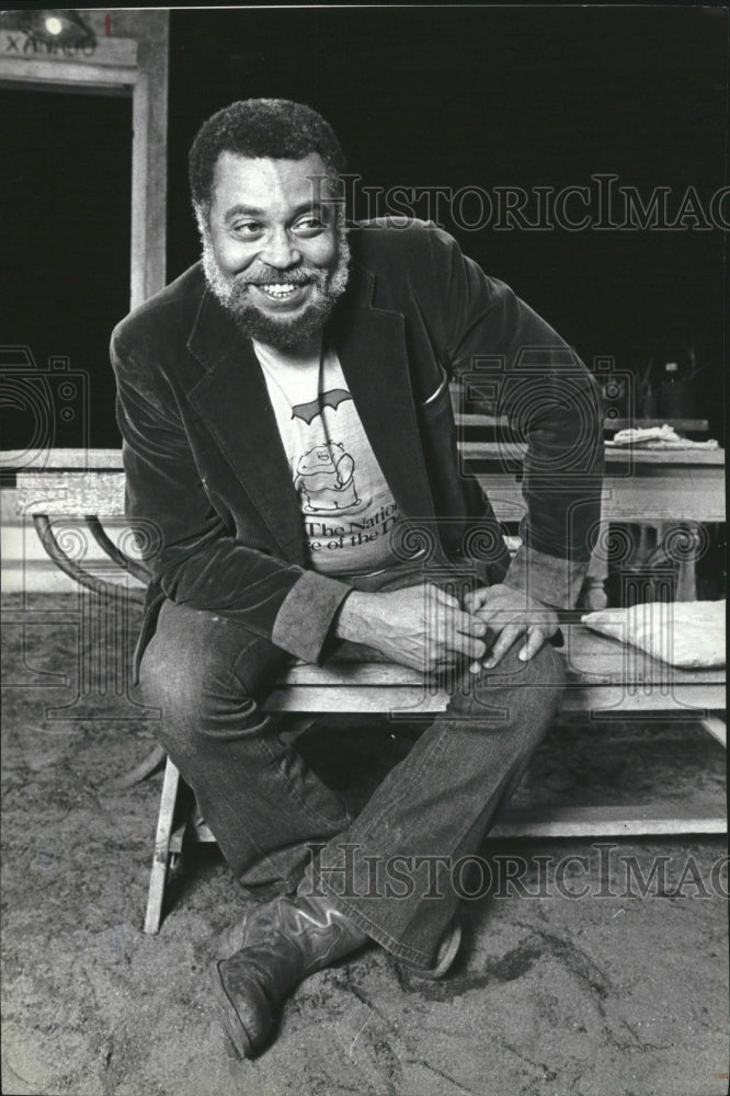 1980, James Earl Jones American screen actor - RRV15711 - Historic Images