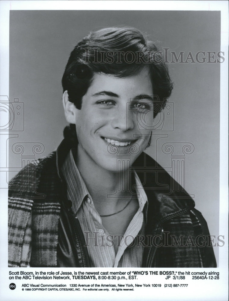 1995 Scott Bloom Amercian Actor & Producer. - Historic Images