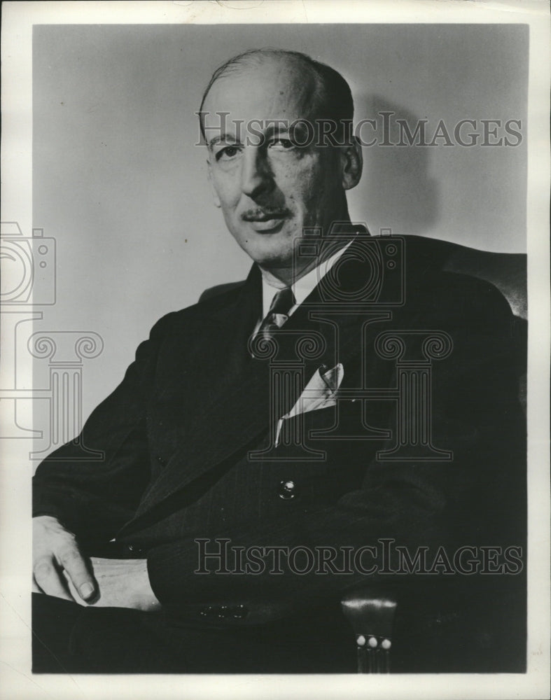 1956 Press Photo Charles Bruce Catton Journalist Civil - RRV16377 - Historic Images