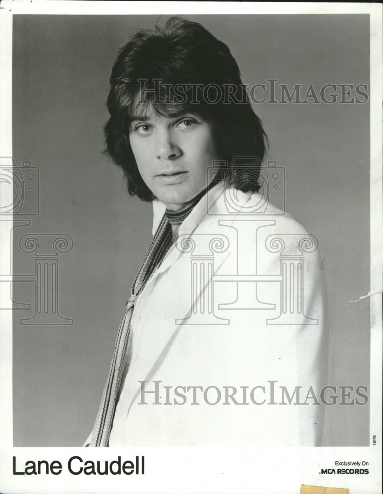 1979 Press Photo Actor Singer Lane Caudell MCA Records - RRV16385- Historic Images