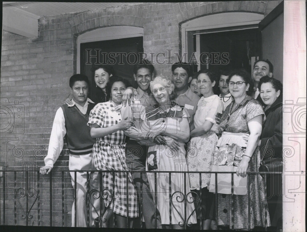 1953 Ernie Contreras Rousing Welcome Denver - Historic Images