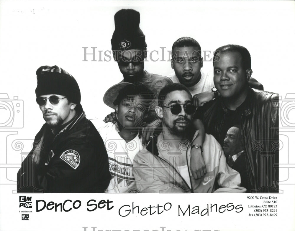 1994 Denco Set Ghetto Madness Rock Musician - Historic Images