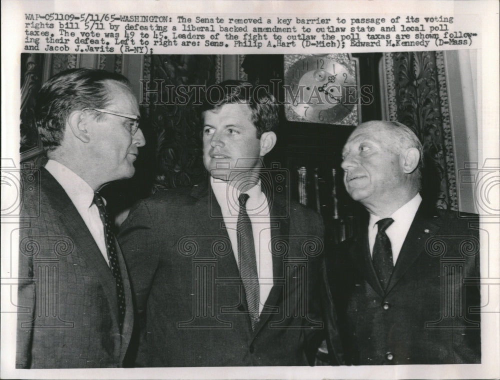 1965 Edward M Kennedy Senator Massachusetts - Historic Images