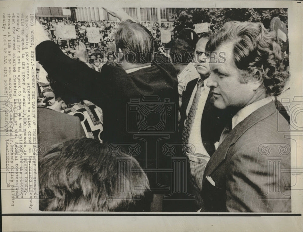 1974 Edward M Kennedy United States Senator - Historic Images