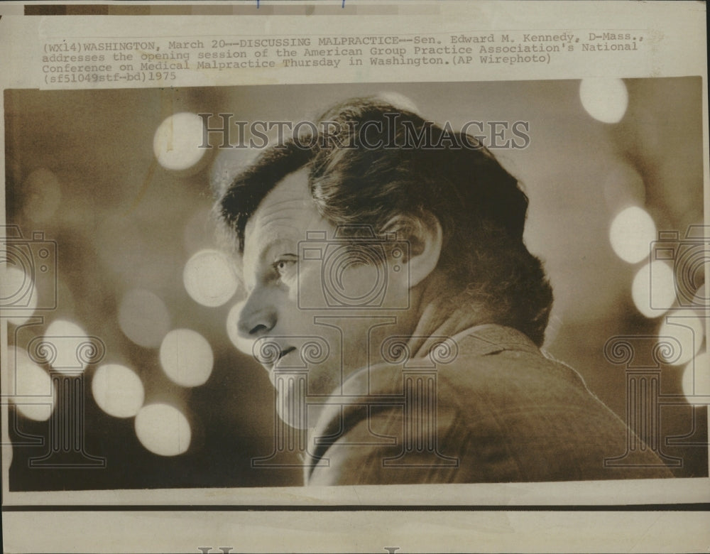 1975 Edward Senator Kennedy Session Group - Historic Images