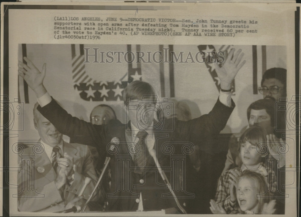 1976 Senator John Tunney California - Historic Images