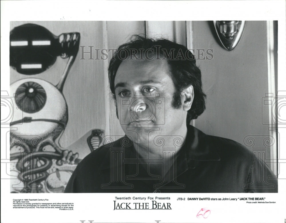 1993 Danny DeVito American Actor Comedian - Historic Images