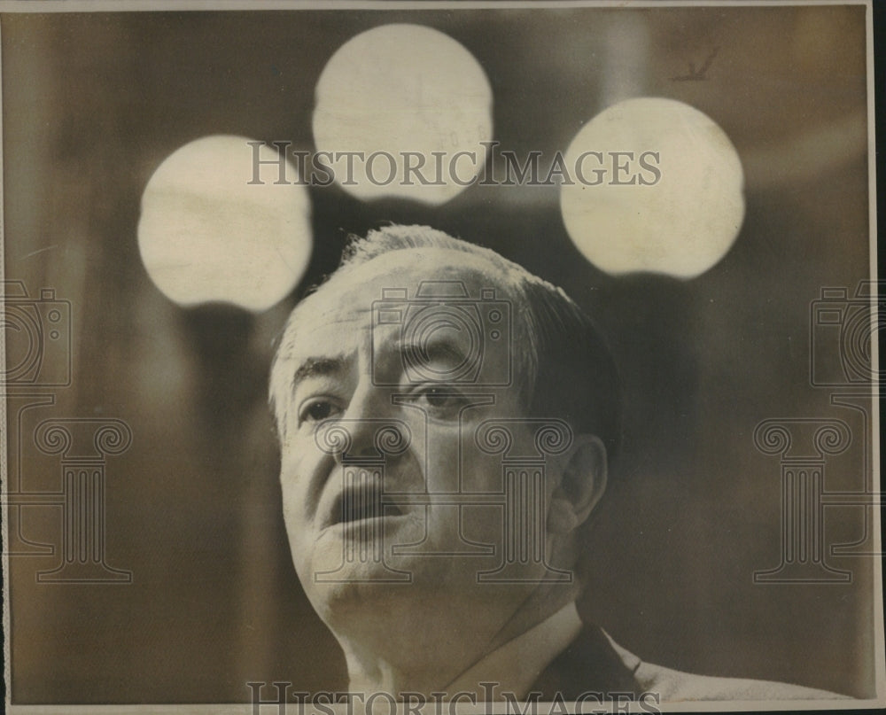 1968 Sen Hubert Horatio Humphrey Politician - Historic Images