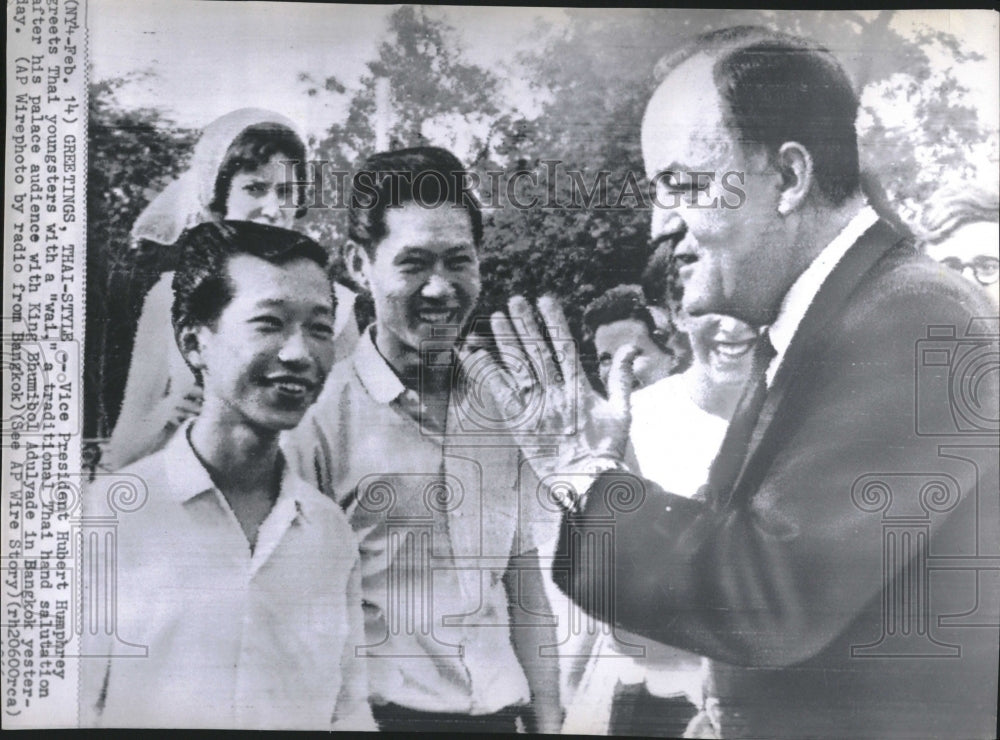 1966 Hubert H Humphrey Vice President Sen - Historic Images