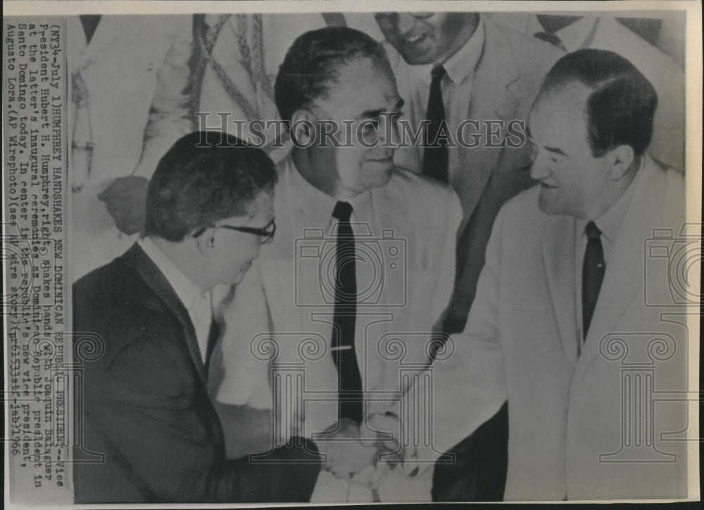 1966 Vice President Hubert Humphrey Politic - Historic Images