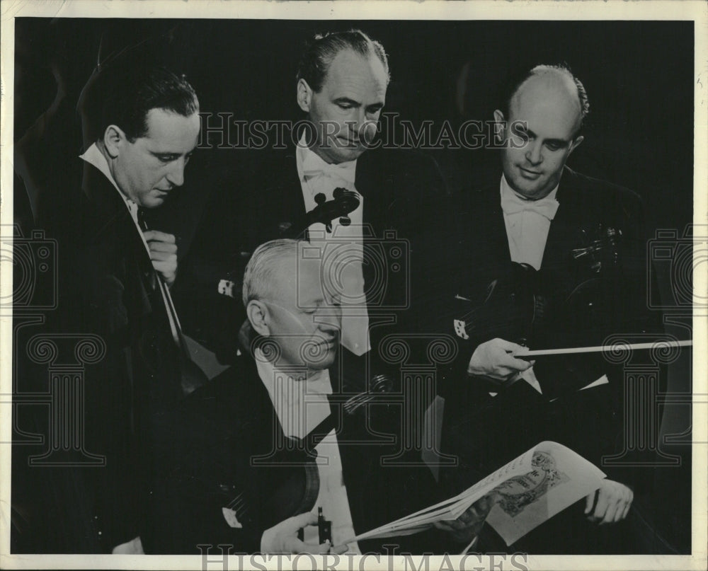 1967 Press Photo Hungarian Quartet Colorado University - RRV18361 - Historic Images