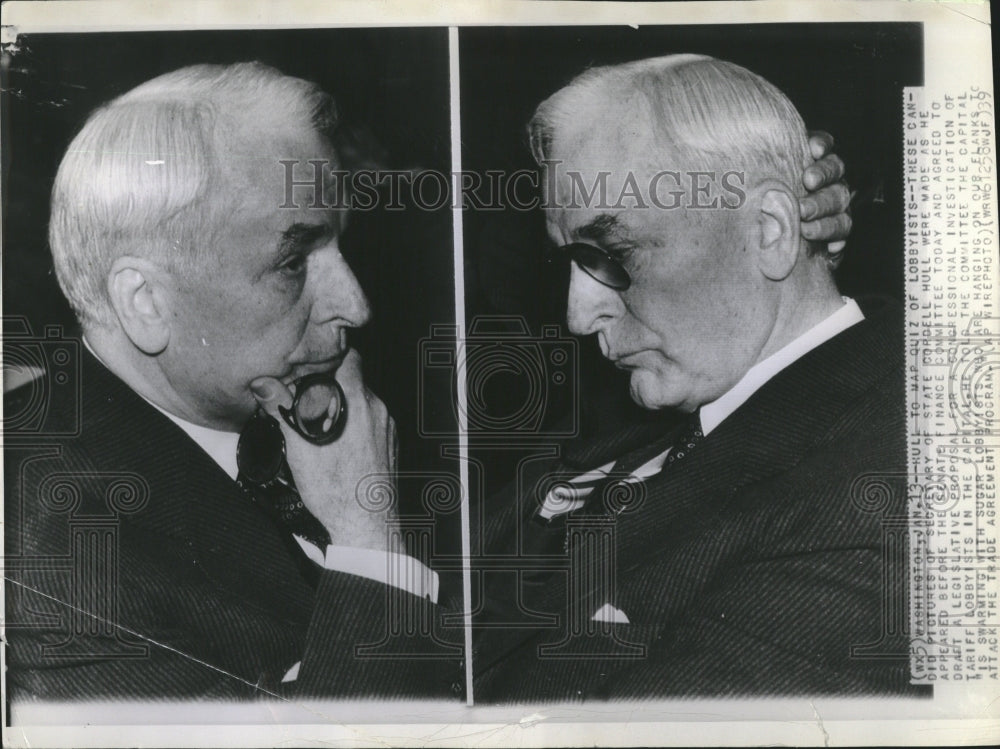 1939 Cordell Hull Politician Tennessee - Historic Images