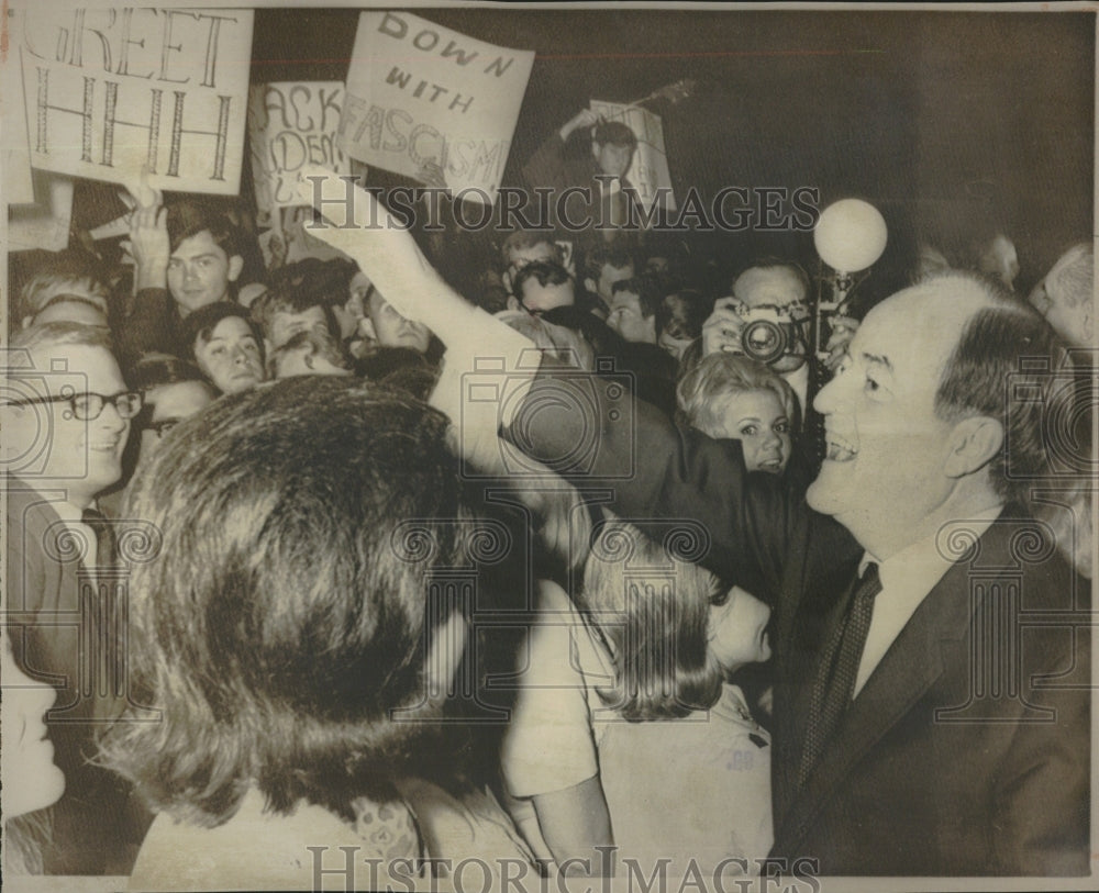 1968 Mississipi Humphrey Hubert President - Historic Images