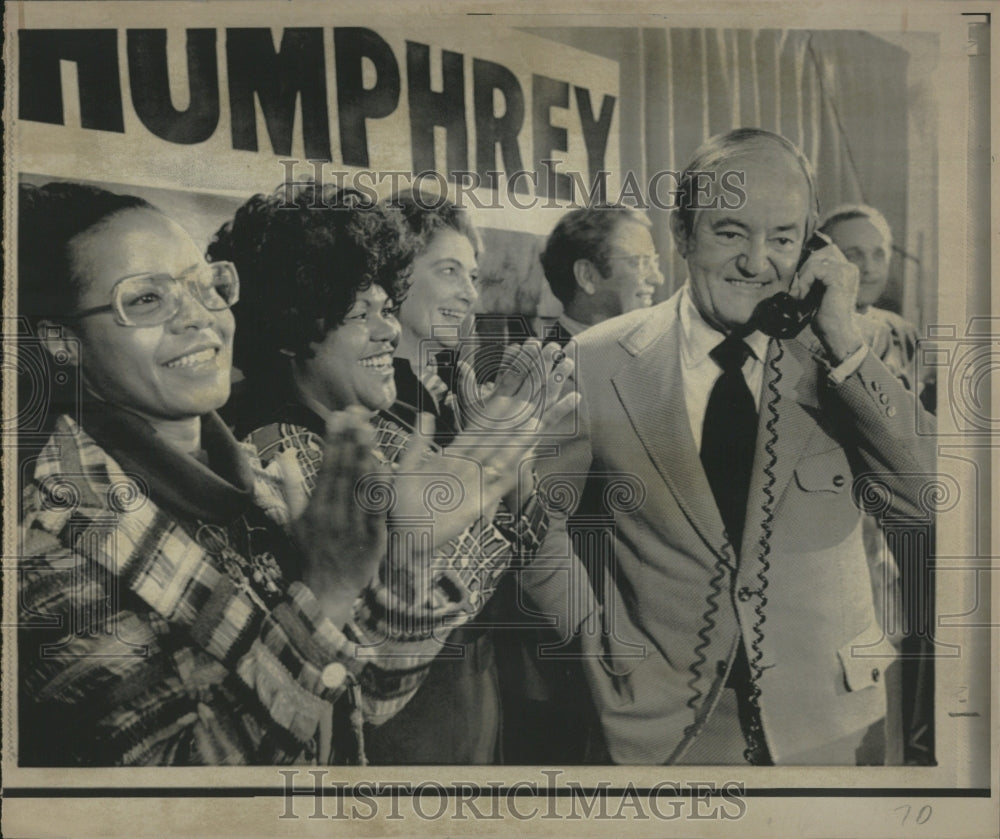 1972 Senator Hubert Humphrey - Historic Images