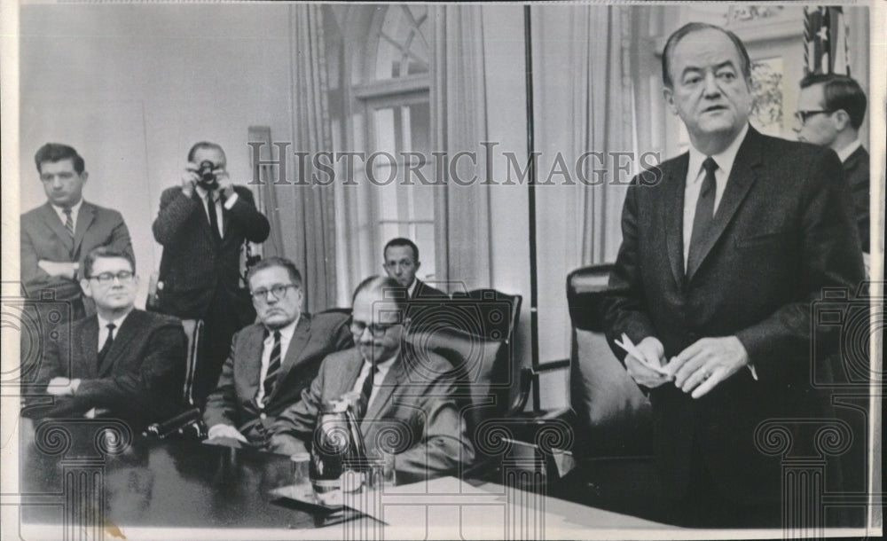 1965 Vice President Hubert H Humphrey - Historic Images