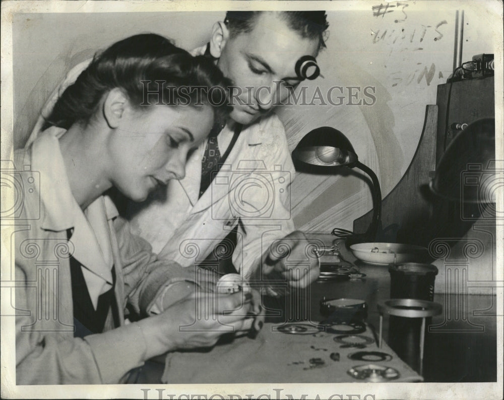 1943 US Army WAITS Alice Koehler Bickel - Historic Images