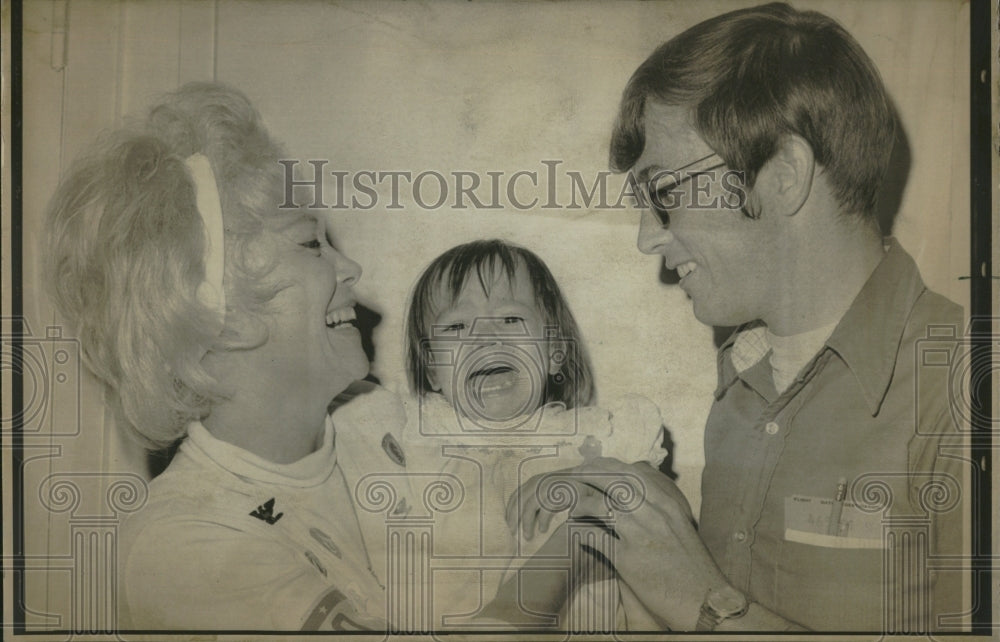 1970 Press Photo Jarvis Family Travis Air Force Base - RRV18965 - Historic Images