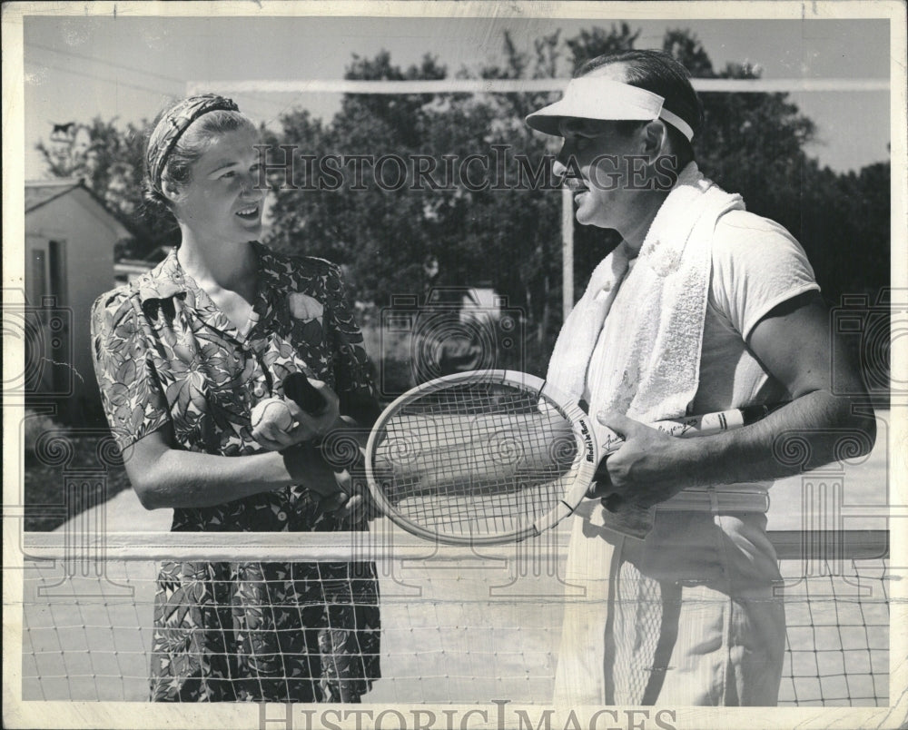 1948 Mejer and wife Mary - Historic Images