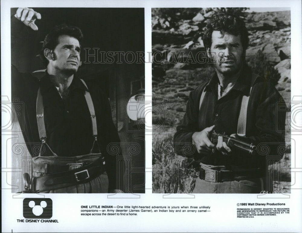 1987, One Little Indian with James Garner - RRV19149 - Historic Images