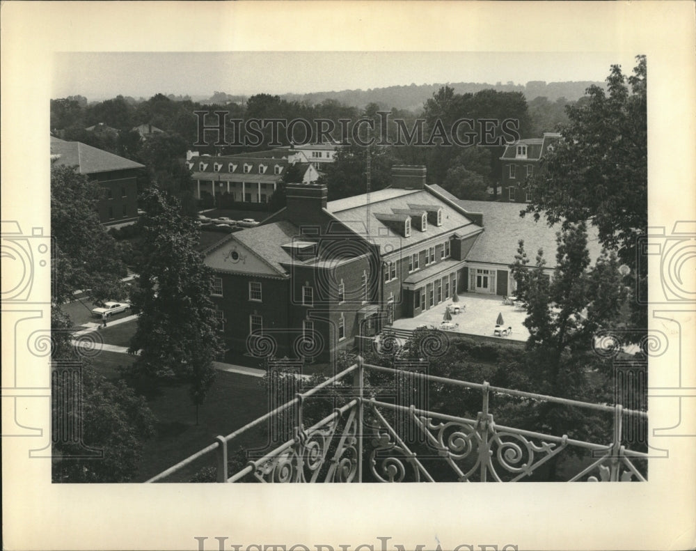 Press Photo DePauw Univ Student Union Building Outside - Historic Images