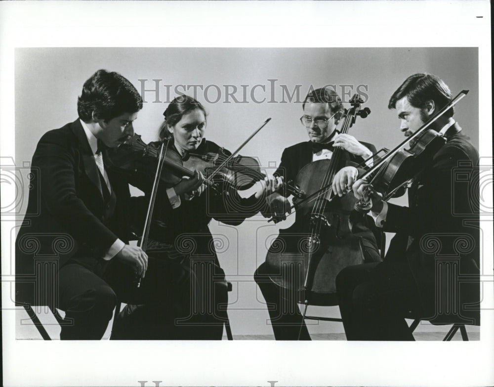 1989 Press Photo American String Quartet - RRV19675 - Historic Images