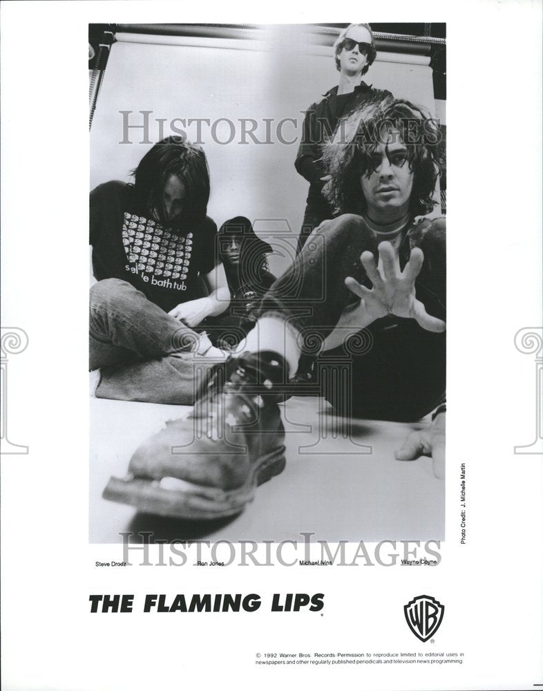 1992 The Flaming Lips Rock Band Oklahoma - Historic Images