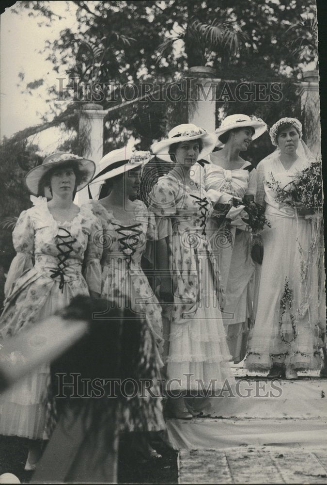 Press Photo Denver Wedding 1930's - Historic Images