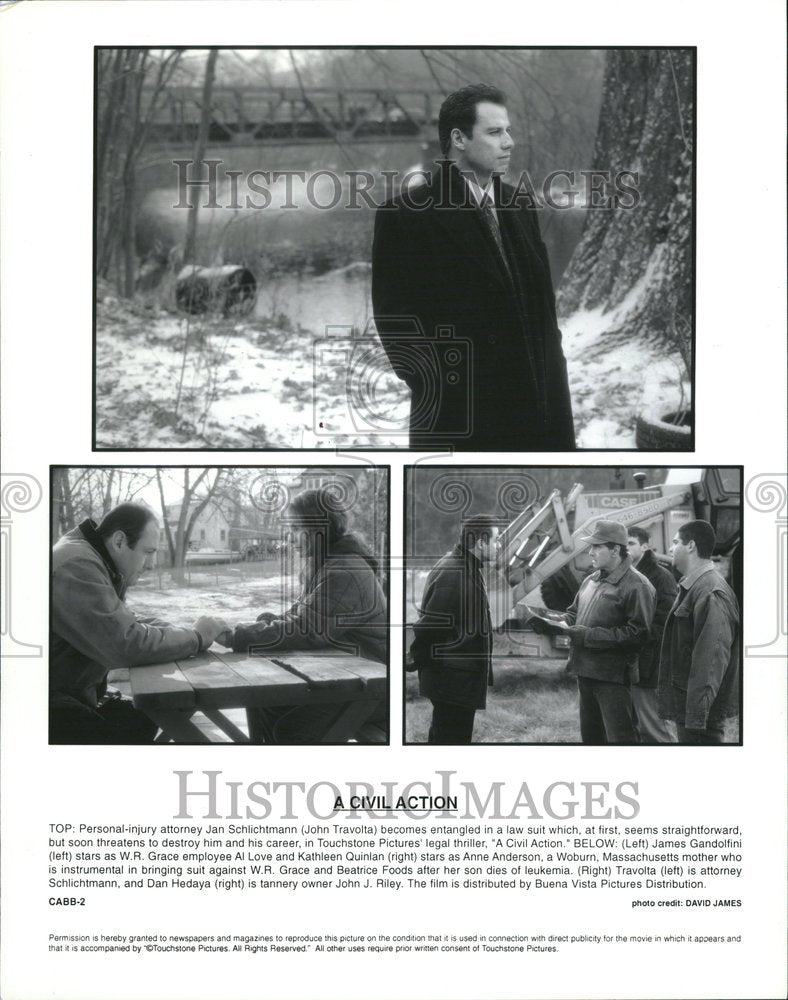 1999 John Travolta A Civil Action Film - Historic Images