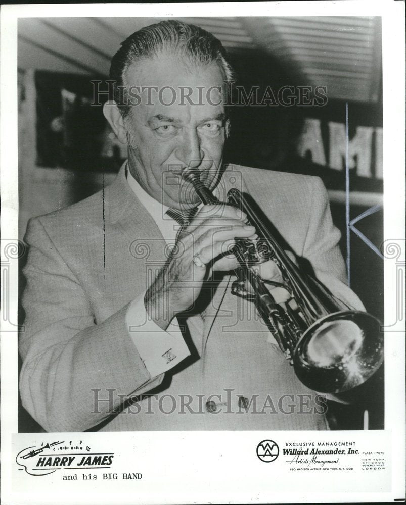 1979 Press Photo band leader Harry James - Historic Images