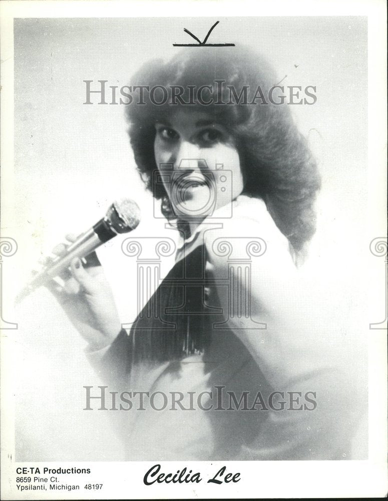 1982, American Pop Singer Cecilia Lee - RRV20473 - Historic Images