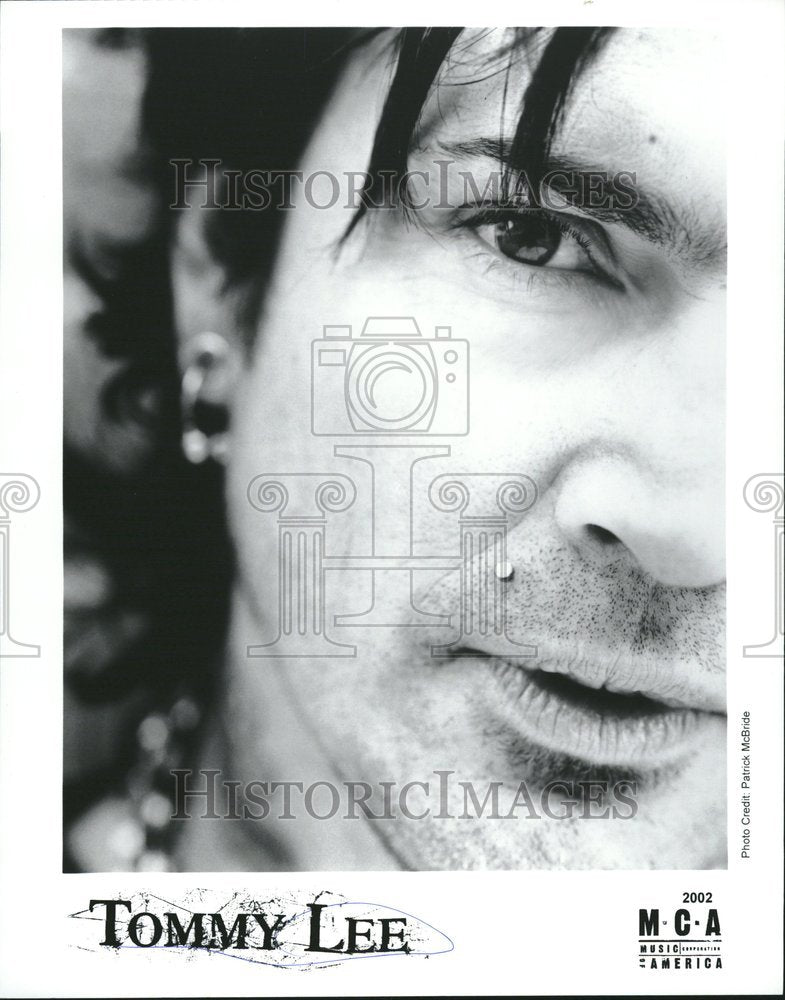 2002 Tommy Lee Bass Motley Crue Metal Band - Historic Images