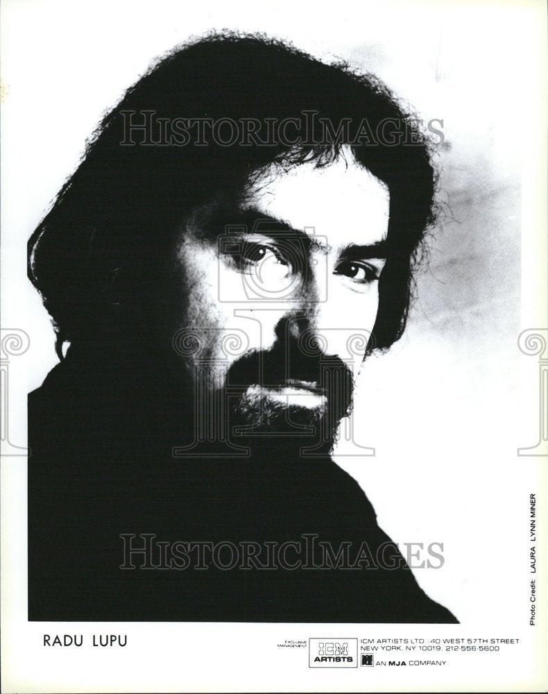 1986 Press Photo Radu Lupu - Historic Images