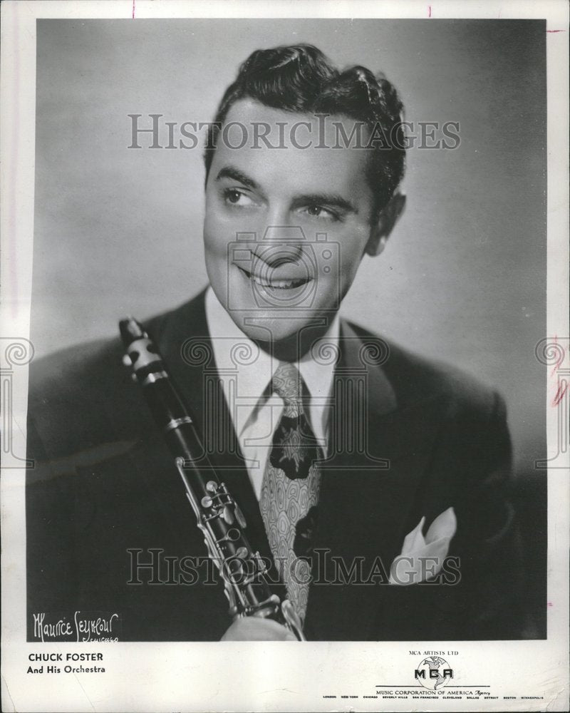 1956 Press Photo Chuck Foster - RRV20647 - Historic Images