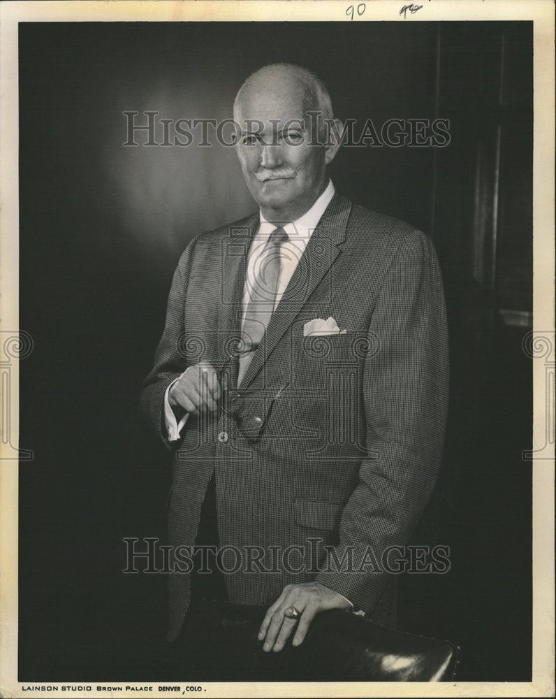 1969 Press Photo News Reporter Cedric Foster KTLN - Historic Images