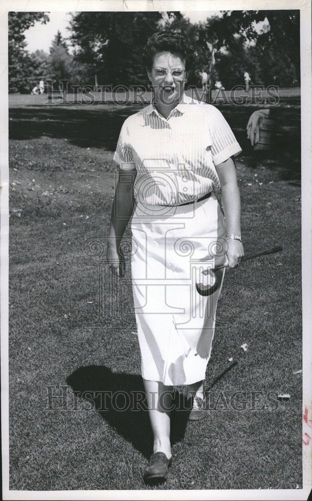 1955, Womens Golf Champ Ms Ann Forington - RRV20705 - Historic Images