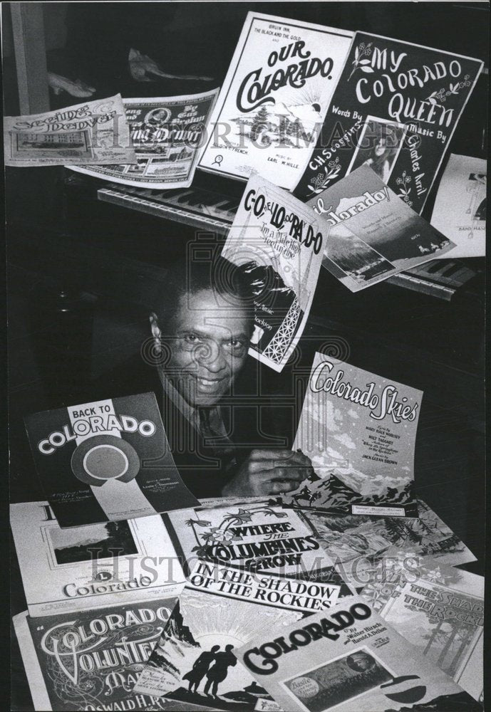 1955 Press Photo Denver Musician/Dancer Leslie Fore - RRV20715 - Historic Images