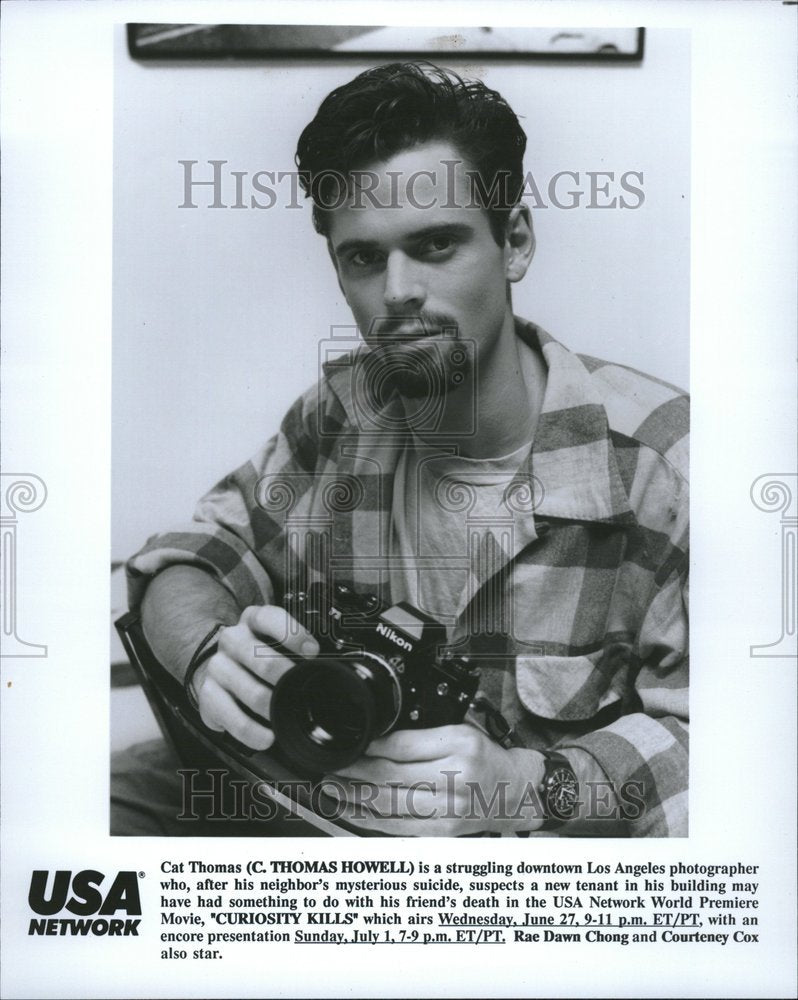 1990 Thomas Howell actor Curiosity Kills - Historic Images