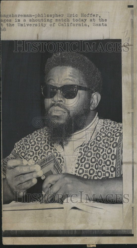 1968, Herman Black sociologist Califronia - RRV21029 - Historic Images