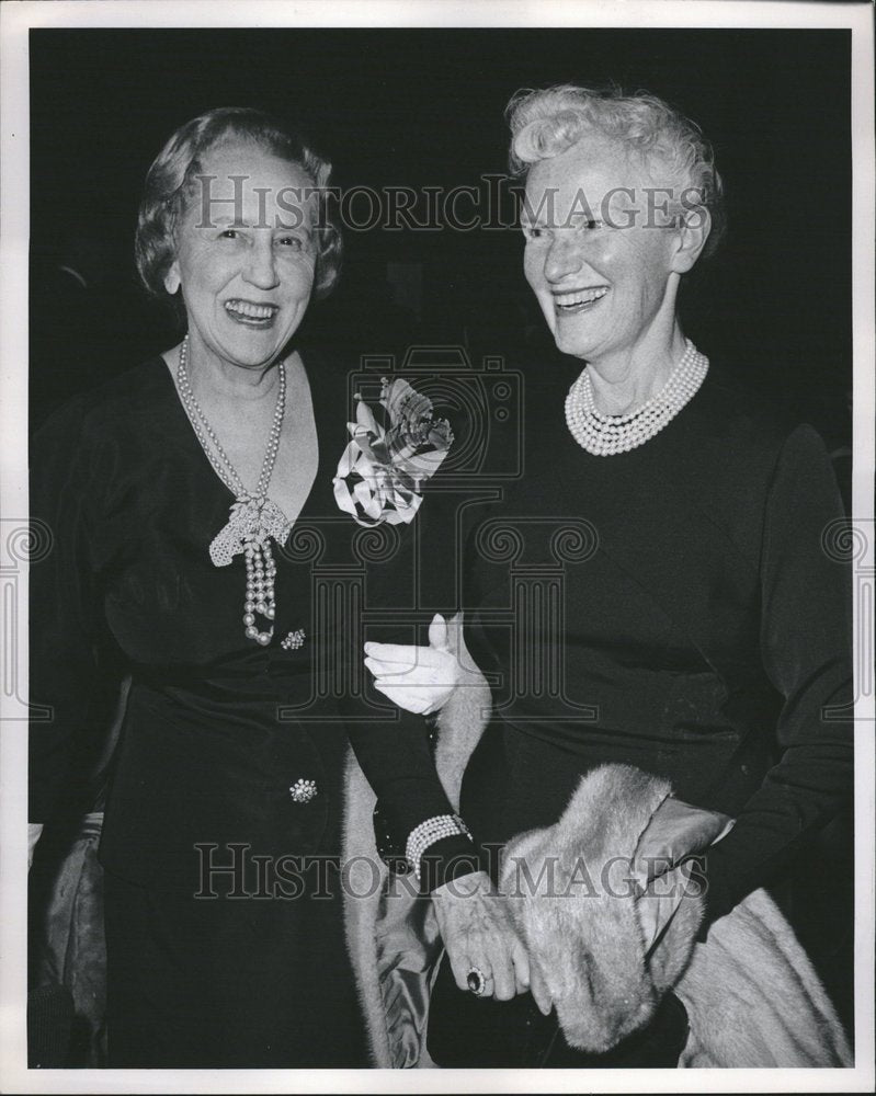 1963, Mrs. Harry Huffman and John J. Sullua - RRV21077 - Historic Images