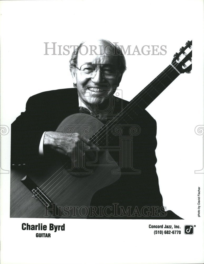 1998 Charlie Byrd American Guitarist - Historic Images