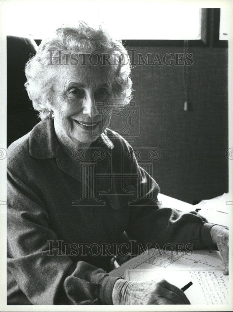 1983 Moya Lear American Businesswoman - Historic Images