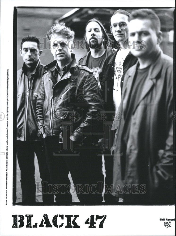 1994 Press Photo Black 47 Celtic Rock Band Reggae Jazz - RRV21469 - Historic Images