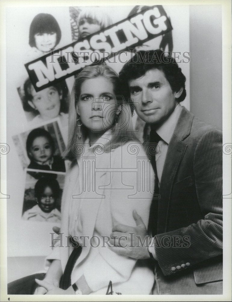 1985 Press Photo Meredith Baxter Birney husband host - Historic Images